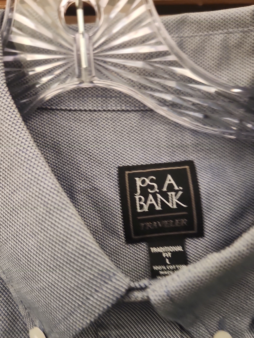 Jos. A. Bank Light Blue Casual Button-Down Shirt